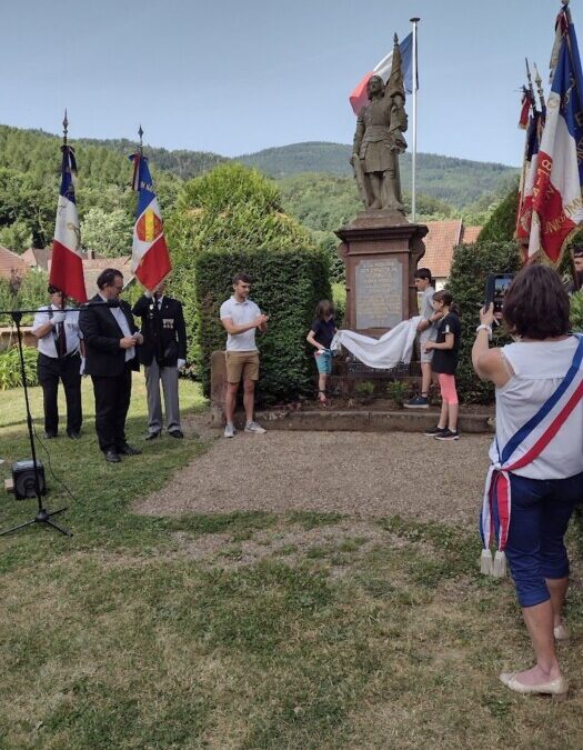 Cérémonie du 18 juin 2022