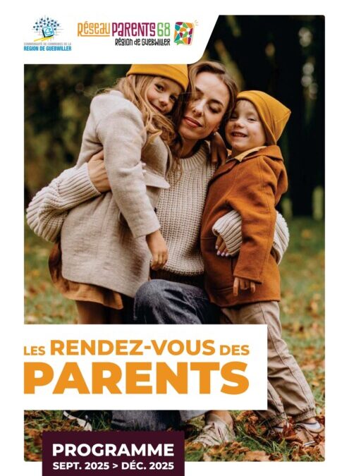 Les rendez-vous des parents Septembre à Décembre 2025