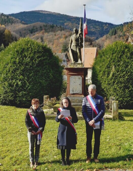 CEREMONIE DU 11 NOVEMBRE 2025 A 11H
