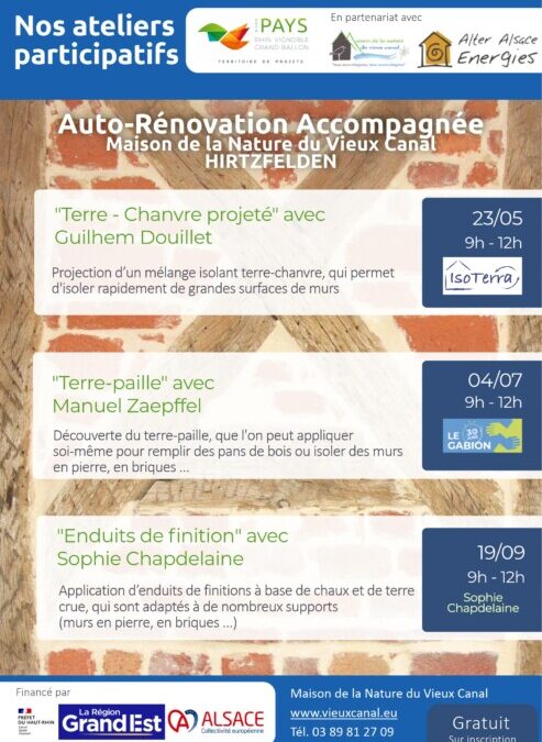 PETR : Programme Auto-Rénovation-Accompagnée – Ateliers participatifs